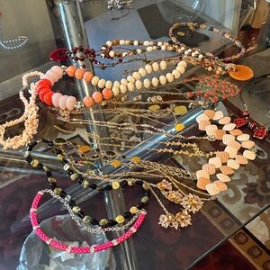 Elegant Multicolor Beaded Necklace Set With Various Styles